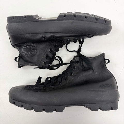 Converse Chuck Taylor Lugged 2.0 By You Triple Black Shoes Size 9.5