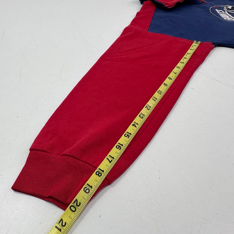 Vintage 90s Hummer Sportswear NY Giants Quarter Zip Pullover Sweatshirt Sz XL