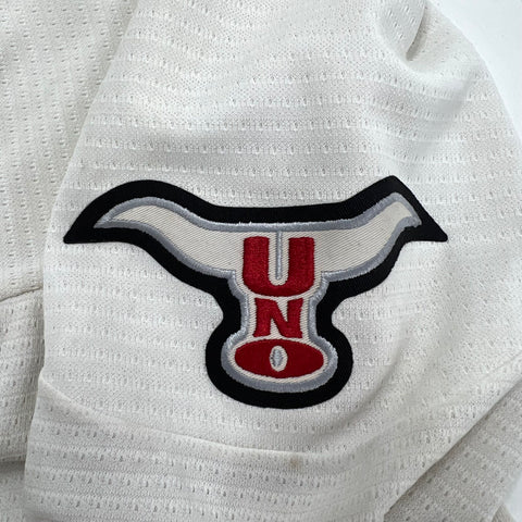 Vintage Y2K Bauer White Red UNO Mavericks Hockey Jersey Men's XXL