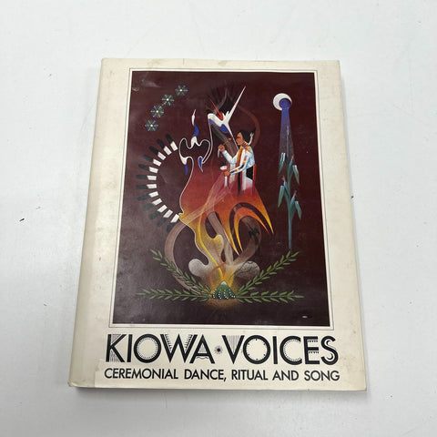 Vintage 1981 Kiowa Voices Ceremonial Dance Ritual Song Vol 1 Book 1st Printing