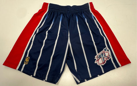 Mitchell & Ness Men's Houston Rockets Swingman Pinstripe Basketball Shorts XL