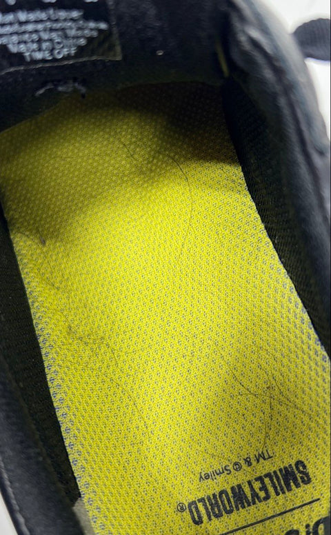 Dr. Scholl's Smileyworld Time Off Black Low Top Sneakers Size 8.5