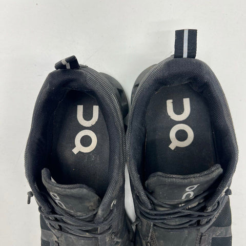 On Running Cloud Waterproof Black Running Sneakers Women's Size 8.5