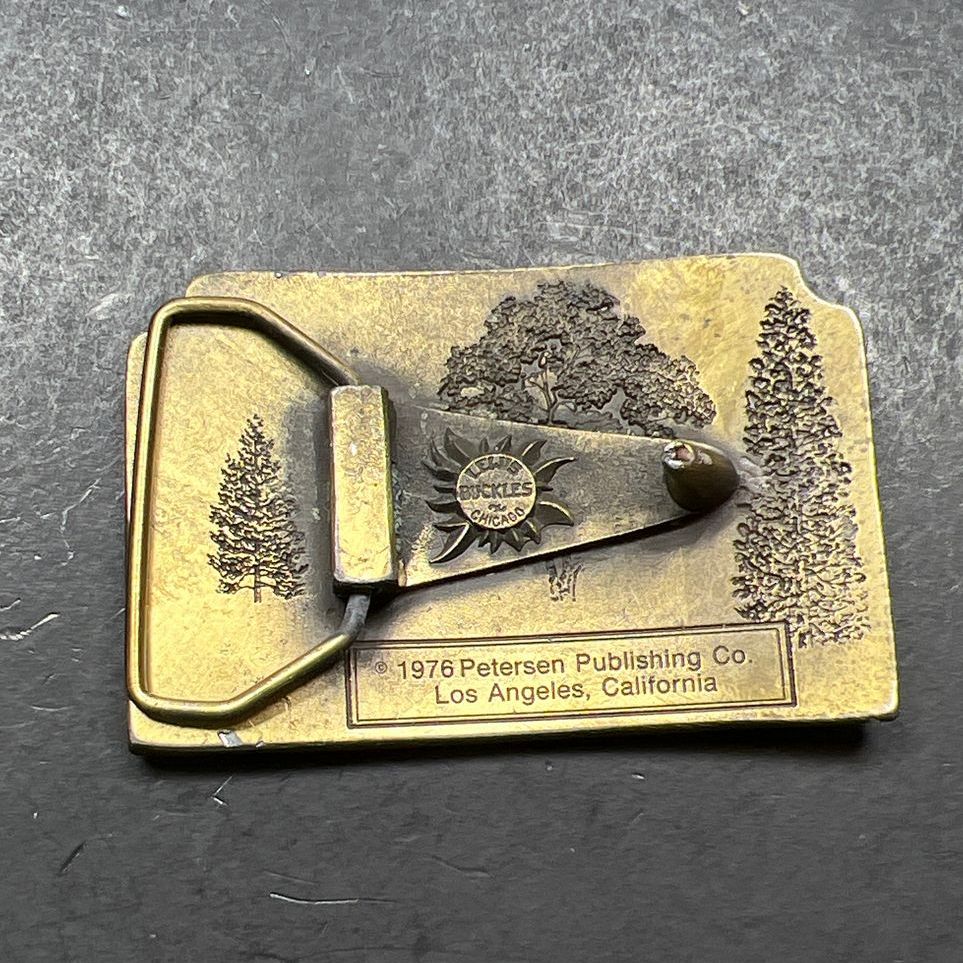 Vintage Lewis Buckles Hunting Protect America's Hunting Heritage Belt Buckle