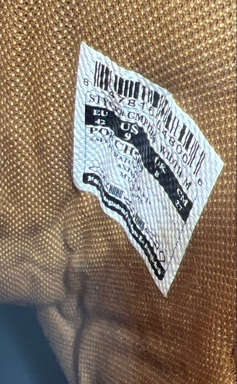 Carhartt Wellington Pull-On Steel Toe Brown Leather Work Boots Size 9