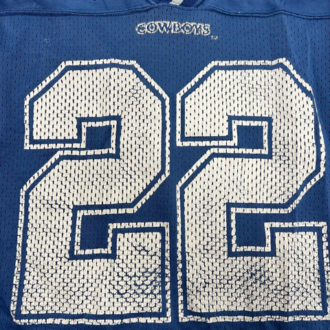 Vintage 90s Starter Dallas Cowboys Emmitt Smith NFL Football Jersey Sz XL