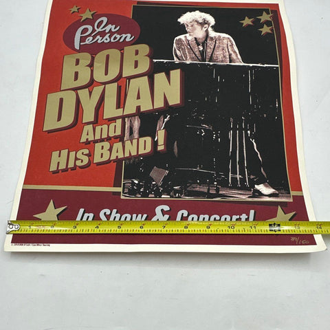 Bob Dylan Pinnacle Arena Poster 2019 Lincoln NE Limited Edition 39/150