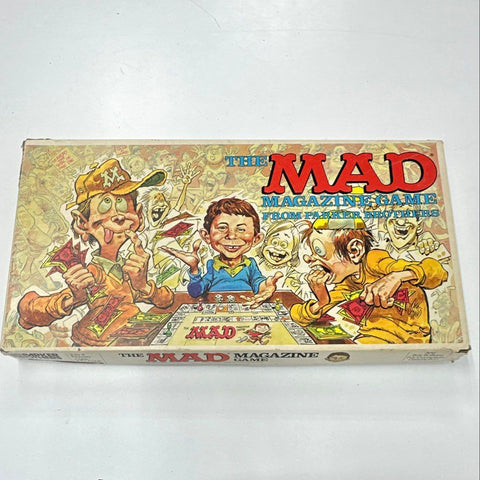 Vintage 1979 Parker Brothers The Mad Magazine Game Alfred E Neuman Board Game