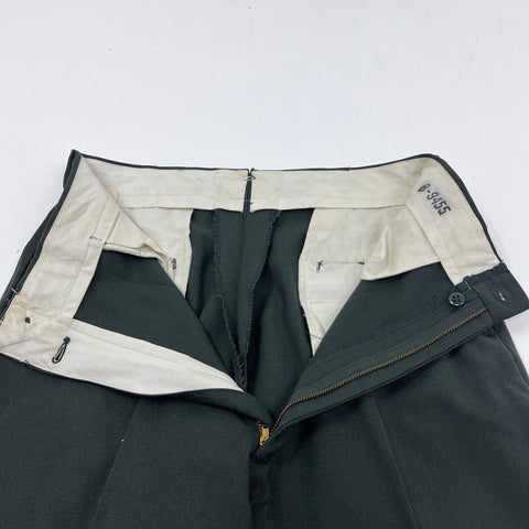 Vintage US Army Class A Green Uniform Jacket Trousers 24th Div Patch Sz 39R