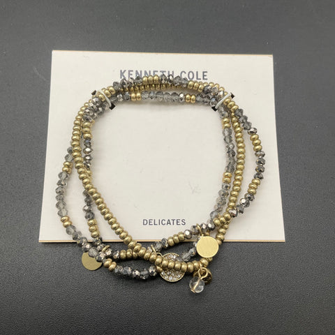 Kenneth Cole New York Jewelry Lot of 3 Necklace Two-Tone Earrings Bracelets