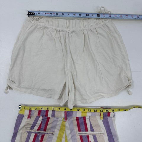 Anthropologie Free People Womens Lot Shorts Skirt Bralette Maeve Chino Sz M 30