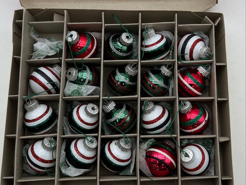 Shiny Brite Christopher Radko Glass Christmas Ornaments Lot 32 Pieces 2024