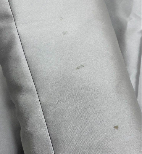 Vintage Y2K Redux Charles Chang-Lima Silver Bolero Jacket Maxi Skirt Set Womens