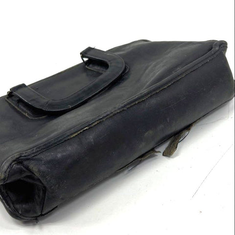 Vintage 80s Coach 9315 Black Leather Small Brief Bag Top Handle Satchel Handbag