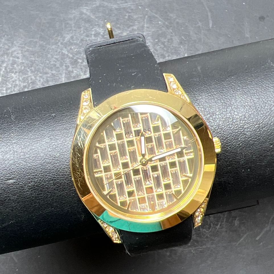 Guess GW0109L1 Black Band Wristwatch New Battery