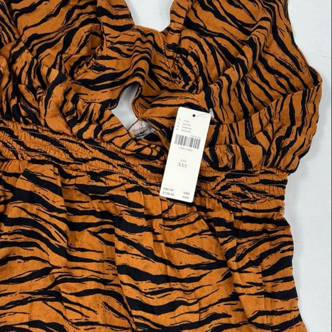 Anthropologie Women's Lot 3 NWT Pilcro Velvet Shirt Tiger Dress Pants Sz XXS-8