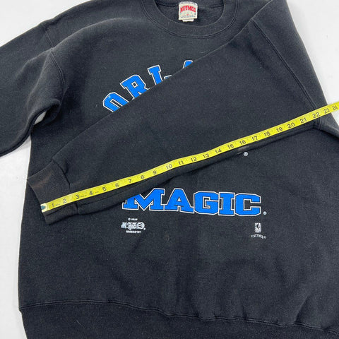 Vintage 90s Orlando Magic NBA Nutmeg Mills Crewneck Sweatshirt XL Made in USA