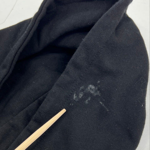 Vlone Men's Friends Swarovski Crystal Logo Pullover Hoodie Black Size L