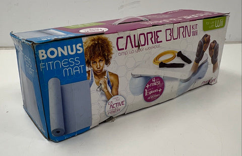 Psyclone Calorie Burn Kit Nintendo Wii Fitness Lot 2 With Mats & Bands