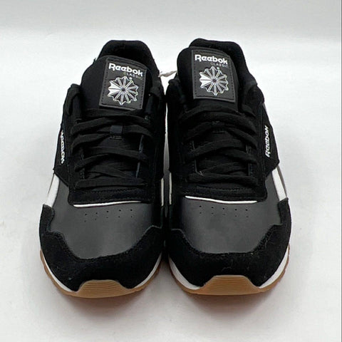 Reebok Royal Ultra Black White Gum Sole Men's Running Sneakers Size 12