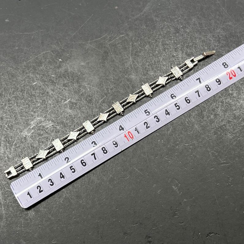 Napier Purple Enamel Silver Tone Bracelet