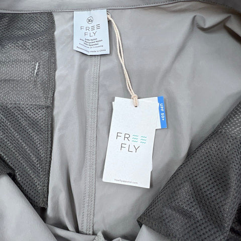 Free Fly Men's Latitude Pants Cement Gray UPF 50+ Stretch Technical NWT Sz XL