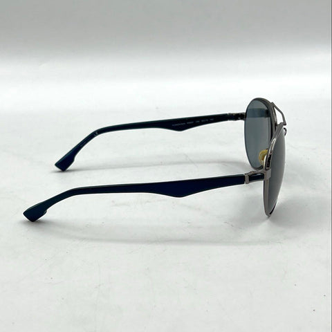 Flexon Sun Men's Aviator Sunglasses Frames Gray Gunmetal Navy Blue Memory Metal