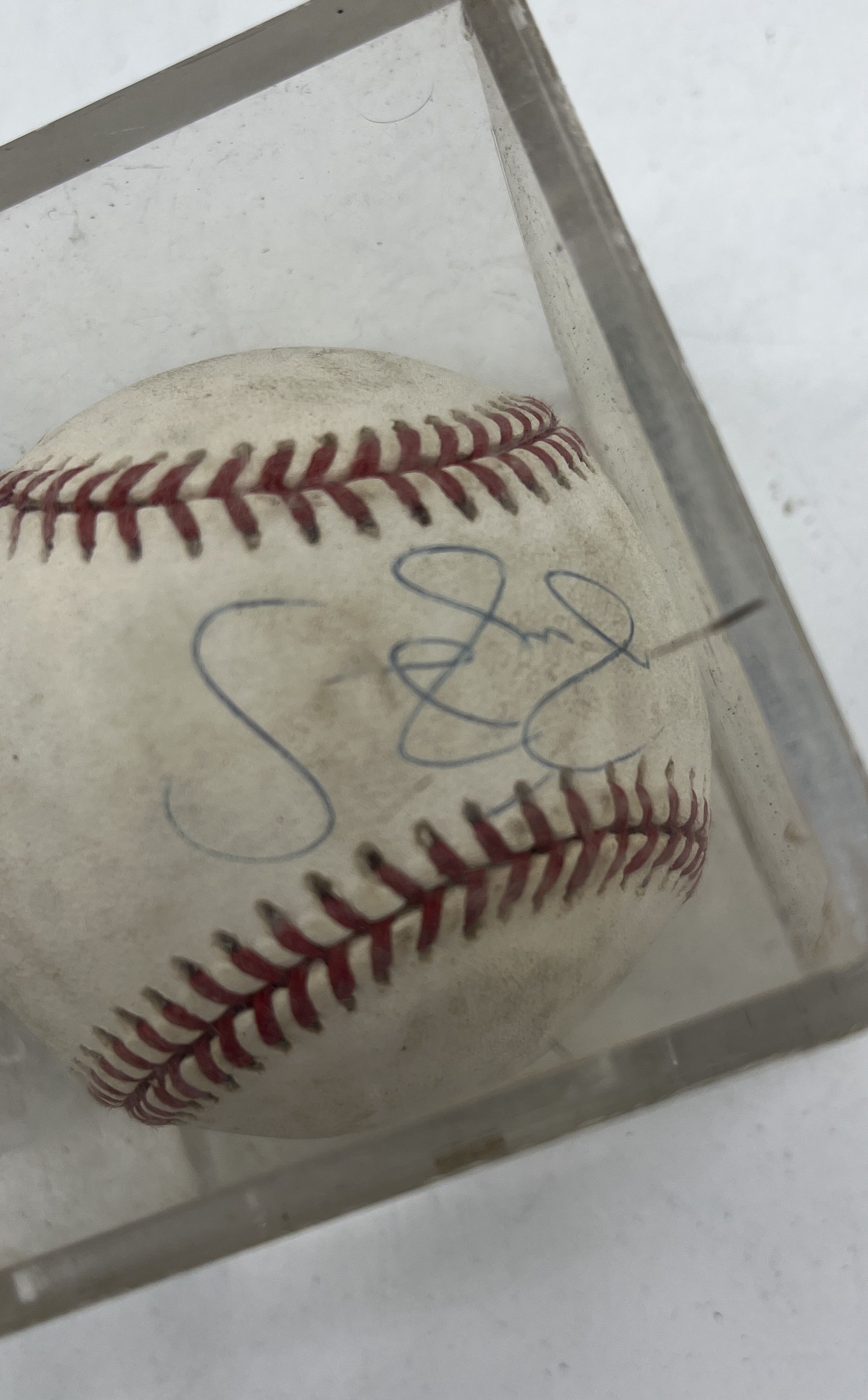 Rawlings Autographed Baseball & Dodger Stadium 30th Anniv Ball Lot Unauthentic