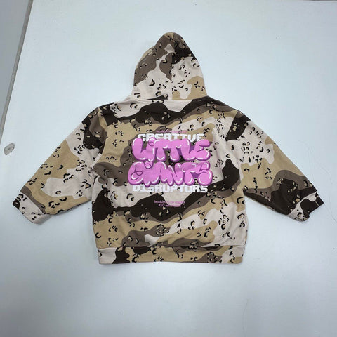 Little Giants Camo Creative Disruptors Graphic Hoodie Kids Size 11-12