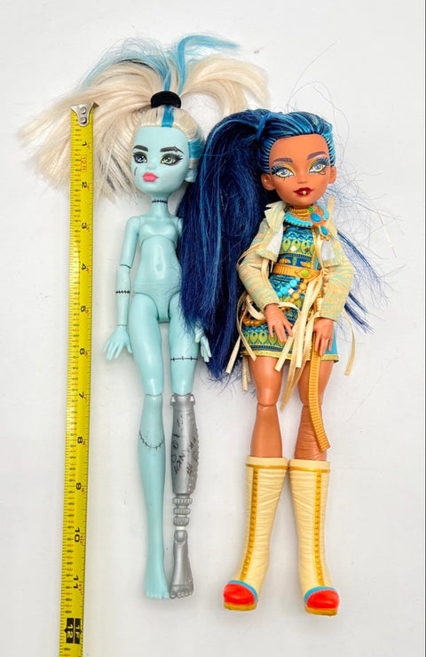 Monster High Doll Lot Mattel Frankie Stein and Cleo de Nile 2 Pieces 2021