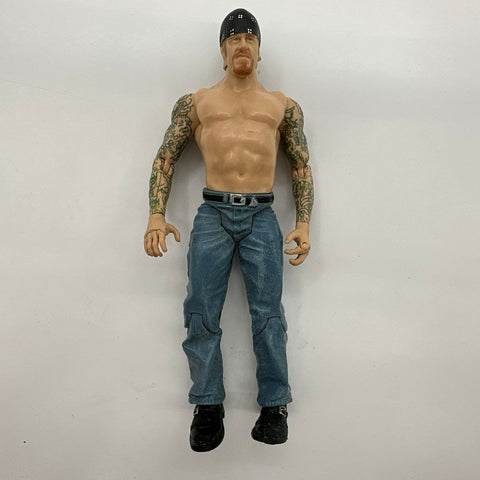 WWE Wrestling Action Figure Lot Undertaker Rock Triple H Stone Cold 9 Figures