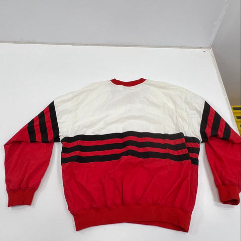 Vintage 90s Adidas Nebraska Cornhuskers NCAA Pullover Windbreaker Sz XXL