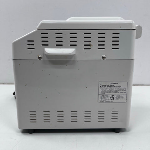 Hitachi HB-B201 Automatic Home Bakery Plus Bread Maker Powers On