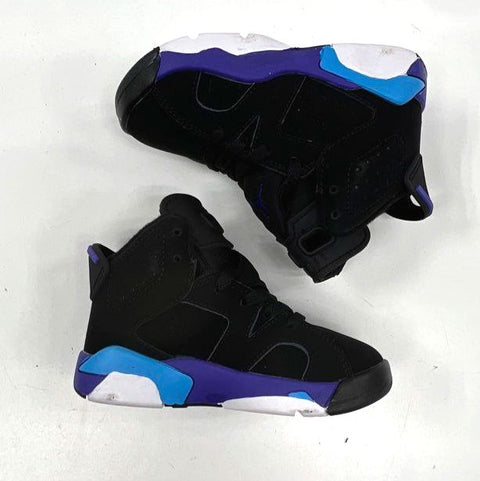 Nike Air Jordan 6 Retro Black Pink Toddler Size 8C OG Box