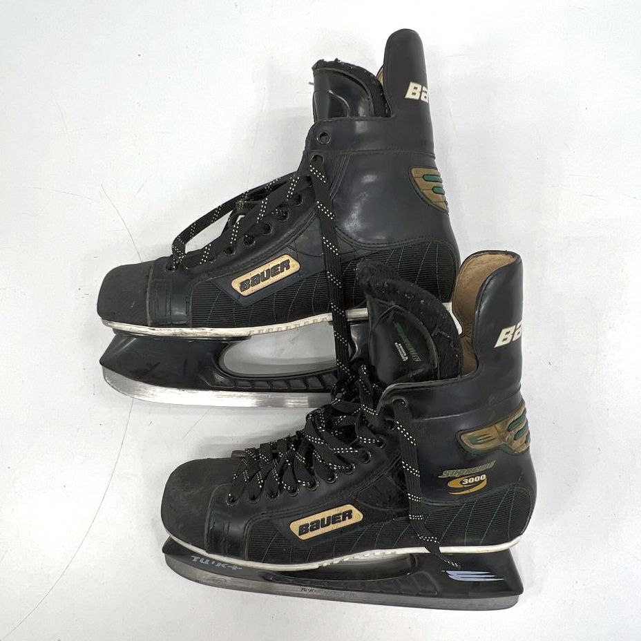Bauer Supreme 3000 Ice Hockey Skates w/ TUUK+ Blades Vintage