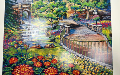 Vintage Disney Epcot Flower and Garden Festival Posters 1994 1995 Lot of 2 24x36