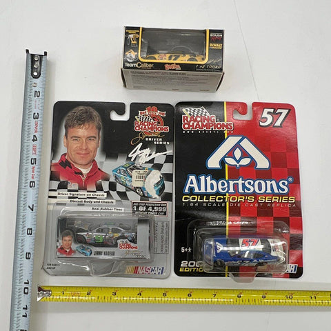 NASCAR Diecast Lot Racing Champions Team Caliber 3 Cars 1:64 Scale New