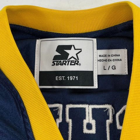 Vintage 90s Starter Michigan Wolverines Football Jersey Wolverine Graphic Sz L