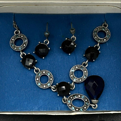 Vintage Avon Costume Jewelry Lot Watches Necklace Rhinestone Earrings 7 Pc