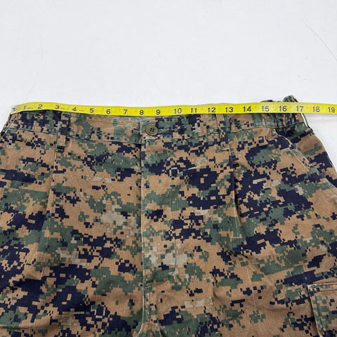 USMC Men's Woodland MARPAT Camo MCCUU Military Cargo Pants Large Long