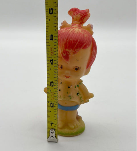 Pebbles Flintstone Figure Hanna-Barbera The Flintstones Vintage 6 Inch Loose