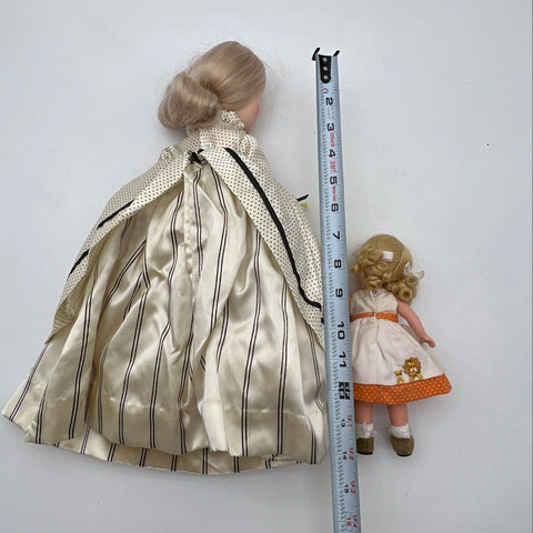 Vintage Doll Lot Effanbee Goebel Hummel Madame Alexander 5 Pieces With Papers