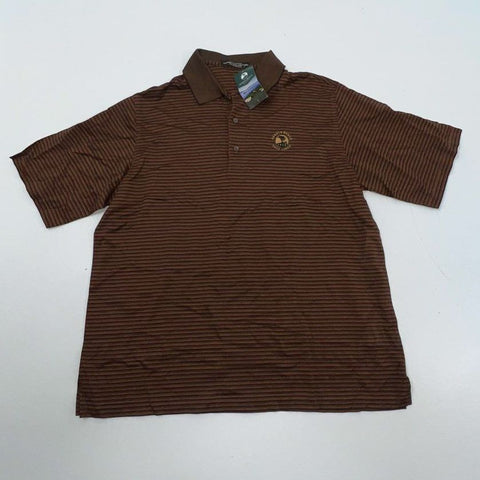 Carnoustie Pebble Beach Golf Links Mercerized Cotton Polo NWT Sz L