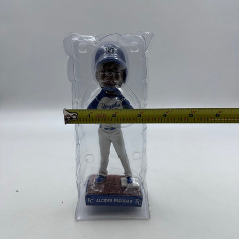 MLB Baseball Kansas City Royals Alcides Escobar 2015 ALCS Bobblehead With Box