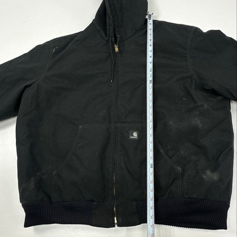 Carhartt J133 BLK Extremes Arctic Active Jacket Hooded Black Sz 2XL Tall