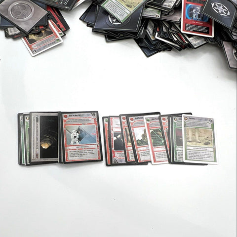 Star Wars CCG Customizable Card Game Lot Decipher 1995 Bulk 5 Pounds Vintage