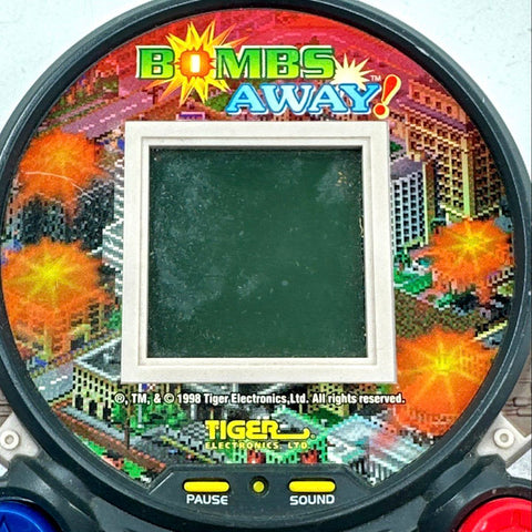 Vintage Tiger Electronics Bombs Away Handheld Electronic LCD Game 1998 Tested