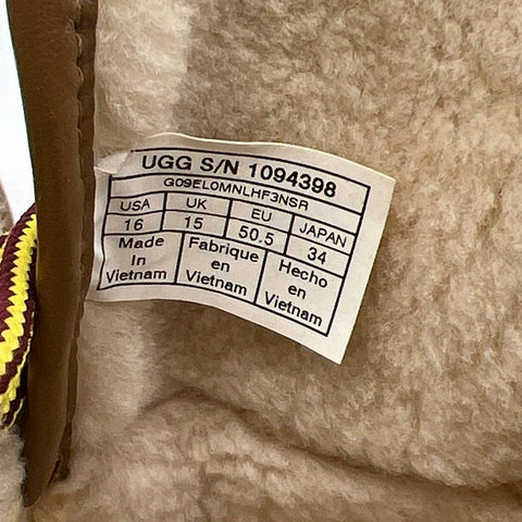 UGG Neumel Chestnut Brown Suede Chukka Boots Mens Size 16