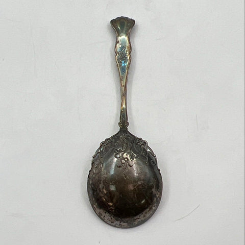 1847 Rogers Bros Vintage Pattern Silver Plate 8.25" Serving Spoon Grape Vine
