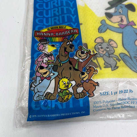 Vintage 1979 Hanna-Barbera Curity 2-Piece Sleeper NIP Made in USA Sz 1yr